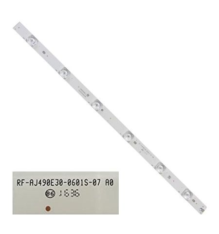 Tira 6 leds RF-AJ490E30-0601S-07 A0, Sharp LC-49CUF8472ES Tira 6 leds RF-AJ490E30-0601S-07 A0, Sharp LC-49CUF8472ES