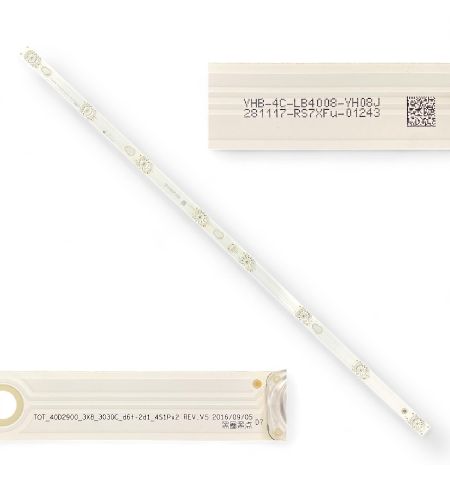 Tira 8 leds Thomson 40FB5426 TOT_40D2900_3X8_3030C_d6t-2d1_4S1Px2 REV.V5 Tira 8 leds Thomson 40FB5426 TOT_40D2900_3X8_3030C_d6t-2d1_4S1Px2 REV.V5