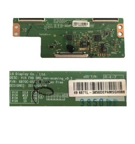 Placa TCon LG 6870C-0532B 49 6871L - 3850 55LW540S-UA 55LW340C-UA Placa TCon LG 6870C-0532B 49 6871L - 3850 55LW540S-UA 55LW340C-UA