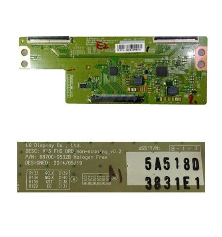 Placa TCon LG 6870C-0532B V15 FHD DRD non-scaning v0.2 Placa TCon LG 6870C-0532B V15 FHD DRD non-scaning v0.2
