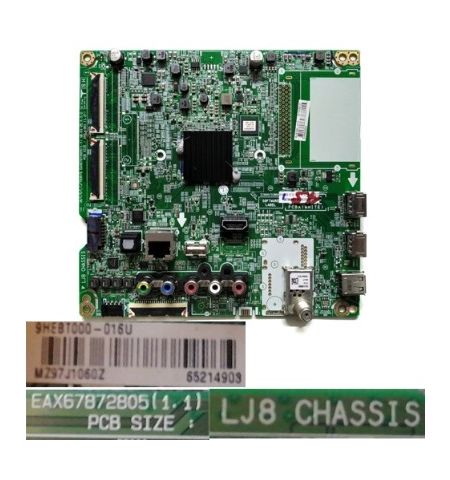 Placa Main EAX67872805(1.1), 9HEBT000-016U, LG 55UK6300PLB Placa Main EAX67872805(1.1), 9HEBT000-016U, LG 55UK6300PLB