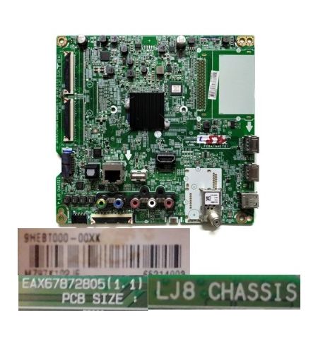 Placa Main EAX67872805(1.1), 9HEBT000-00XK, LG 55UK6300PLB Placa Main EAX67872805(1.1), 9HEBT000-00XK, LG 55UK6300PLB