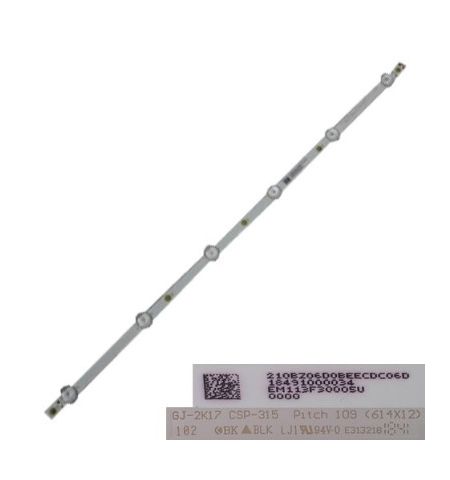 Tira 6 leds PHILIPS 32PHT4203/12 GJ-2K17CSP-315 Tira 6 leds PHILIPS 32PHT4203/12 GJ-2K17CSP-315