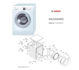 Despiece Lavadora BOSCH WAS20440EE/04 usada