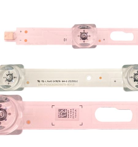 Tira 10 Leds Samsung UE43TU8072U BN96-1645A CRH-P43S630300310079-REV1.5 YSL-L Tira 10 Leds Samsung UE43TU8072U BN96-1645A CRH-P43S630300310079-REV1.5 YSL-L