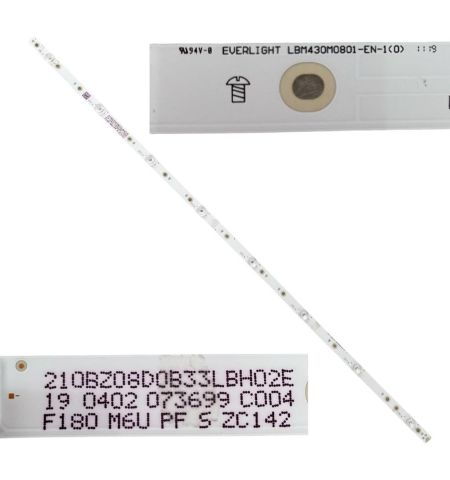 Tira 8 leds PHILIPS 43PUS6754/12 LBM430M0801-EN-1 210BZ08D0B33LBH02E Tira 8 leds PHILIPS 43PUS6754/12 LBM430M0801-EN-1 210BZ08D0B33LBH02E