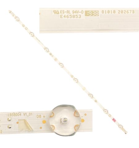 Tira 8 leds PHILIPS 58PUS7304/12 LB58004 V1_01 TIPO R Tira 8 leds PHILIPS 58PUS7304/12 LB58004 V1_01 TIPO R