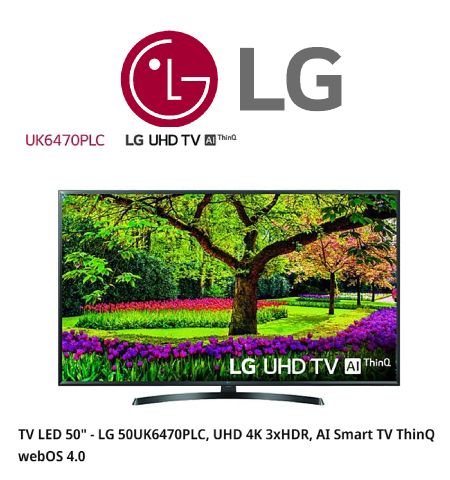 Despiece TV LG 50UK6470PLC.BEKJLJP Despiece TV LG 50UK6470PLC.BEKJLJP