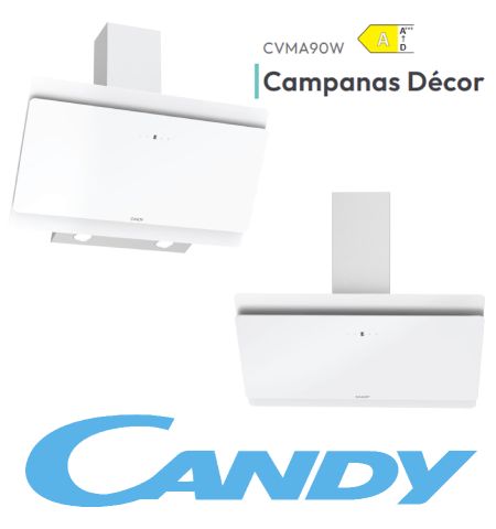 Despiece campana extractora CANDY CVMA90W Despiece campana extractora CANDY CVMA90W
