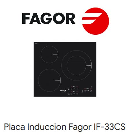 Despiece Vitrocerámica inducción Fagor IF-33CF Despiece Vitrocerámica inducción Fagor IF-33CF