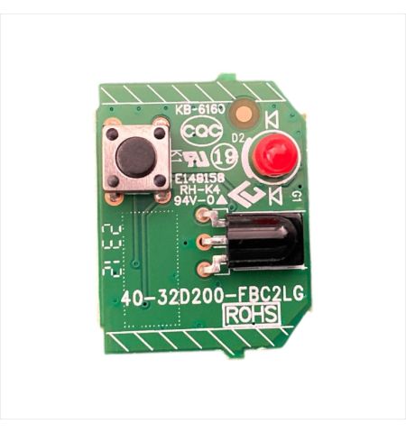 Módulo Ir, Botón encendido CECOTEC ALU30043S 40-32D200-FBC2LG Módulo Ir, Botón encendido CECOTEC ALU30043S 40-32D200-FBC2LG