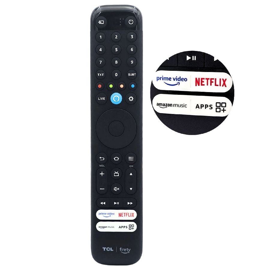 Roku Rc833 Mando a Distancia TCL RC833 CUB1 Nuevo y Original