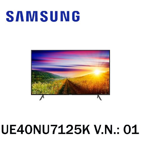 Despiece TV SAMSUNG UE40NU7125K V.N.: 01 Despiece TV SAMSUNG UE40NU7125K V.N.: 01
