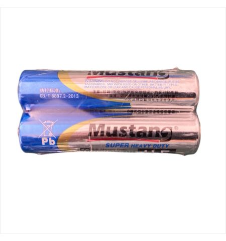 Pack 10 Unds Pilas MUSTANG AAA 1.5V Pack 10 Unds Pilas MUSTANG AAA 1.5V