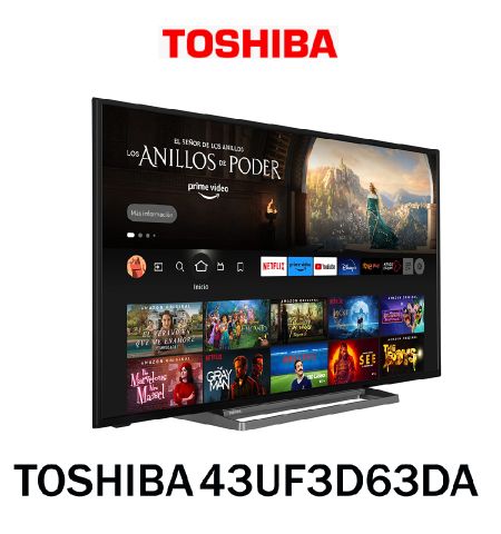 Despiece TV TOSHIBA 43UF3D63DA