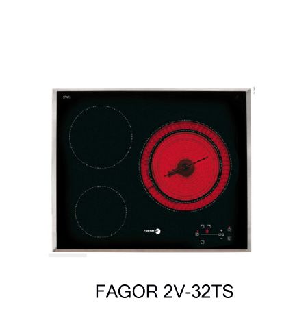 Despiece vitrocerámica FAGOR 2V-32TS
Despiece vitrocerámica FAGOR 2V-32TS