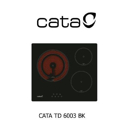 Despiece vitrocerámica CATA TD 6003 BK Despiece vitrocerámica CATA TD 6003 BK