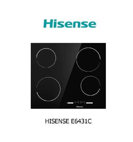 Despiece vitrocerámica Hisense E6431C Despiece vitrocerámica Hisense E6431C