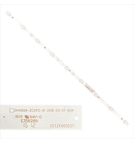 Tira 9 LED TD SYSTEMS K40DLT5F ZK40D09-ZC21FG-01 Tira 9 LED TD SYSTEMS K40DLT5F ZK40D09-ZC21FG-01