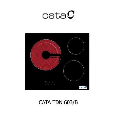 Despiece vitrocerámica CATA TDN 603/B Despiece vitrocerámica CATA TDN 603/B