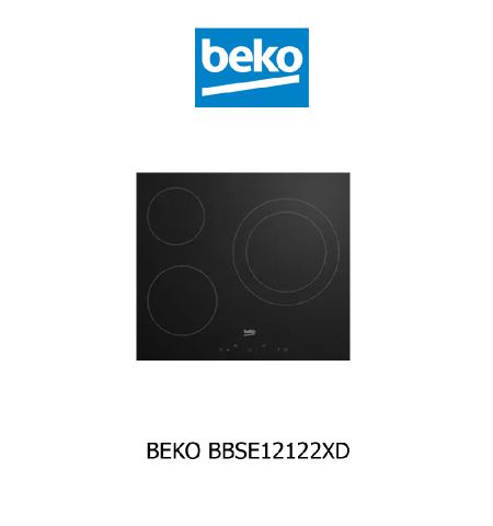 Despiece vitrocerámica BEKO BBSE12122XD Despiece vitrocerámica BEKO BBSE12122XD