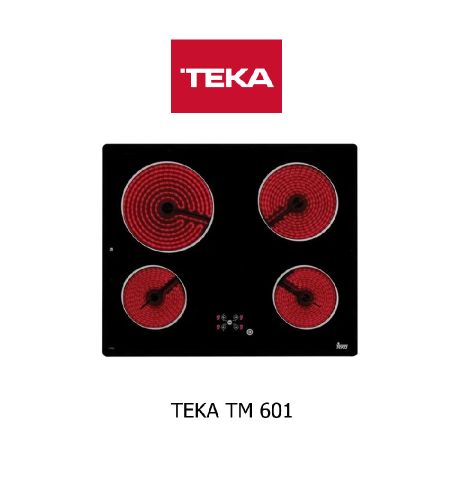 Despiece vitrocerámica TEKA TM 601 Despiece vitrocerámica TEKA TM 601