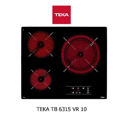 Despiece vitrocerámica TEKA TB 6315 VR 00 Despiece vitrocerámica TEKA TB 6315 VR 00