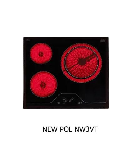 Despiece vitrocerámica NEW POL NW3VT