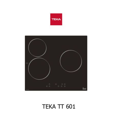 Despiece vitrocerámica TEKA TT 601 Despiece vitrocerámica TEKA TT 601