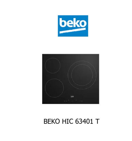 Despiece vitrocerámica BEKO HIC 63401 T Despiece vitrocerámica BEKO HIC 63401 T