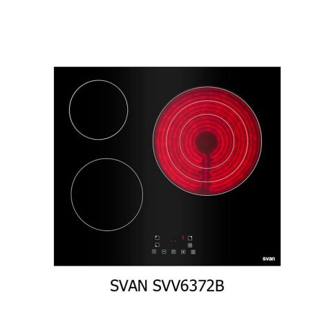 Despiece vitrocerámica SVAN SVV6372B Despiece vitrocerámica SVAN SVV6372B