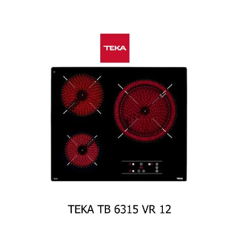 Despiece vitrocerámica TEKA TB 6315 VR 12