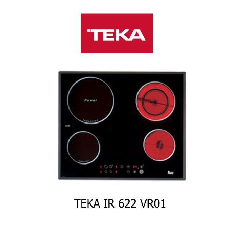 Despiece vitrocerámica TEKA IR 622 VR01 Despiece vitrocerámica TEKA IR 622 VR01