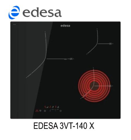 Despiece vitrocerámica Edesa 3VT-140 X Despiece vitrocerámica Edesa 3VT-140 X