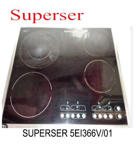 Despiece vitrocerámica SUPERSER 5EI366V/01 Despiece vitrocerámica SUPERSER 5EI366V/01