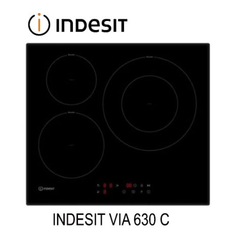 Despiece vitrocerámica Indesit VIA 630 C Despiece vitrocerámica Indesit VIA 630 C