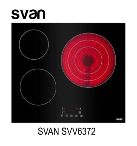 Despiece vitrocerámica SVAN SVV6372 Despiece vitrocerámica SVAN SVV6372