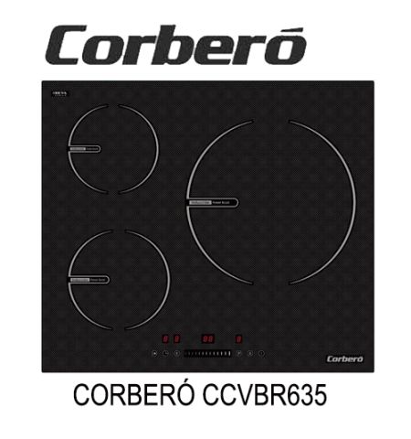 Despiece vitrocerámica Corbero CCVBR635 Despiece vitrocerámica Corbero CCVBR635