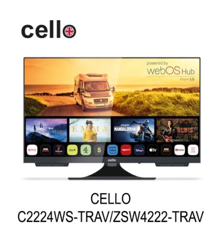 DESPIECE TV CELLO C2224WS-TRAV/ZSW4222-TRAV