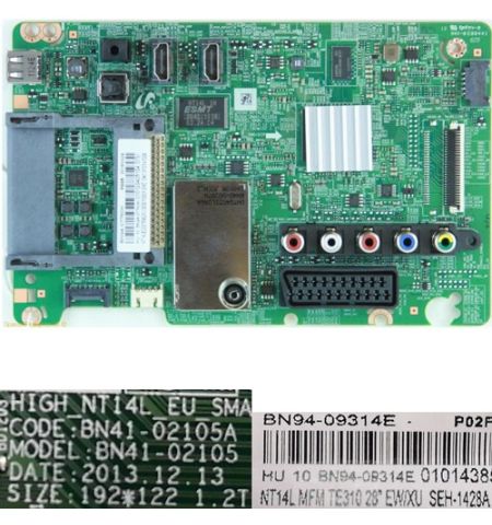 Placa Main BN41-02105A, BN94-09314E, Samsung T28E310EW Placa Main BN41-02105A, BN94-09314E, Samsung T28E310EW