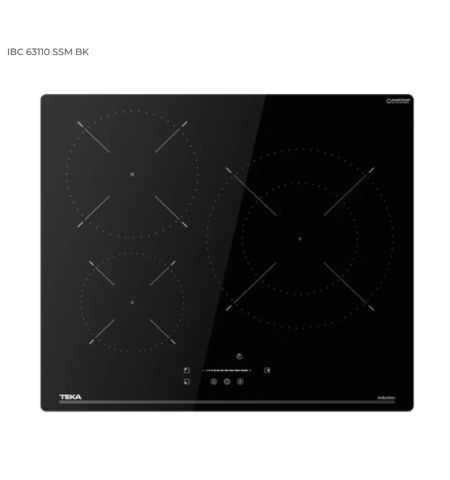Cristal placa de inducción Teka ibc 63110 ssm bk, de desmontaje, en perfecto estado