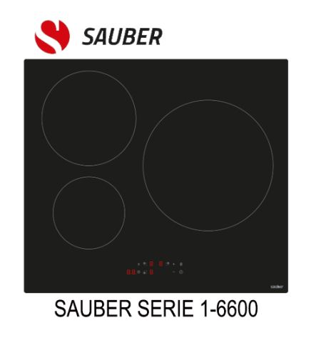Despiece vitrocerámica SAUBER SERIE 1-6600 Despiece vitrocerámica SAUBER SERIE 1-6600