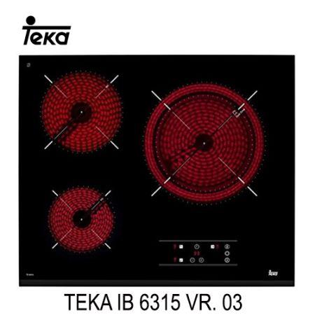 Despiece vitrocerámica TEKA IB 6315 VR 03