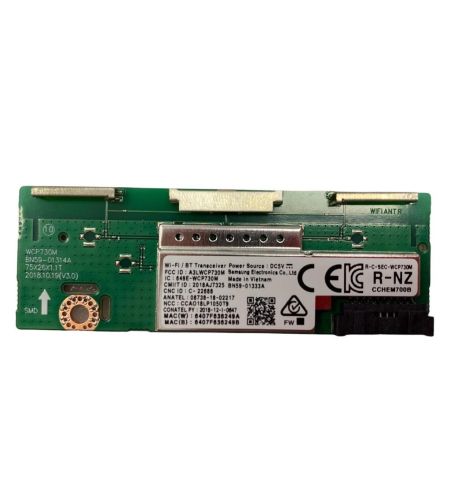 Modulo Wireless / Wifi Samsung UE55RU8005U VR. 02 WCP730M BN61-15579X Modulo Wireless / Wifi Samsung UE55RU8005U VR. 02 WCP730M BN61-15579X
