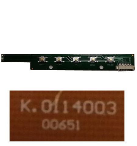 Módulo Botonera K.0114003, Ozone DSP27