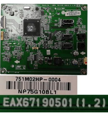 EAX67190501 (1.2), LG 27UD69-W EAX67190501 (1.2), LG 27UD69-W