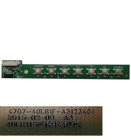 Módulo Botonera 4707-40L81F-A3123K01, Stream System BM40L81