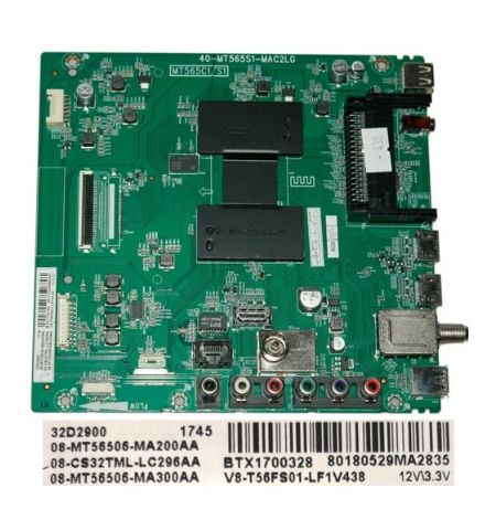 Placa Main Thomson - TCL 40-MT565S1-MAC2LG MT565C1/S1 32D2900 Placa Main Thomson - TCL 40-MT565S1-MAC2LG MT565C1/S1 32D2900
