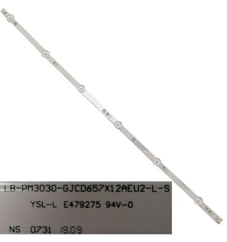 Tira 6 leds LB-PM3030-GJCD657X12AEU2-L-S, Philips 65PUS7303/12 (SWAP) Tira 6 leds LB-PM3030-GJCD657X12AEU2-L-S, Philips 65PUS7303/12 (SWAP)