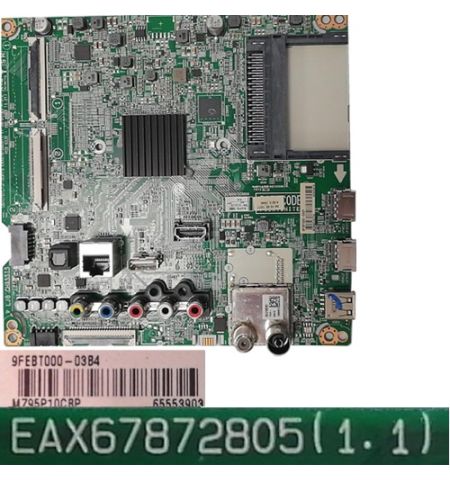 Placa Main EAX67872805(1.1), LG 65UK6300PLB 65553903 Placa Main EAX67872805(1.1), LG 65UK6300PLB 65553903